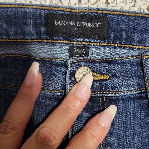 Banana republic bermuda shorts  sz 28 - Picture 5 of 5